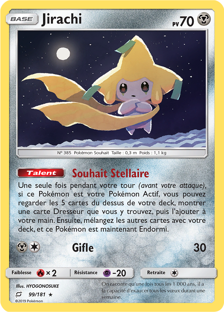 Jirachi (Reverse Holo)
