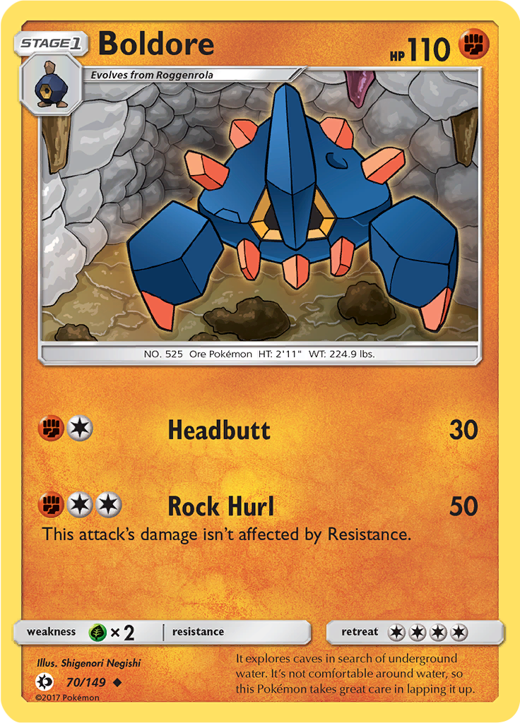 Boldore (Reverse Holo)