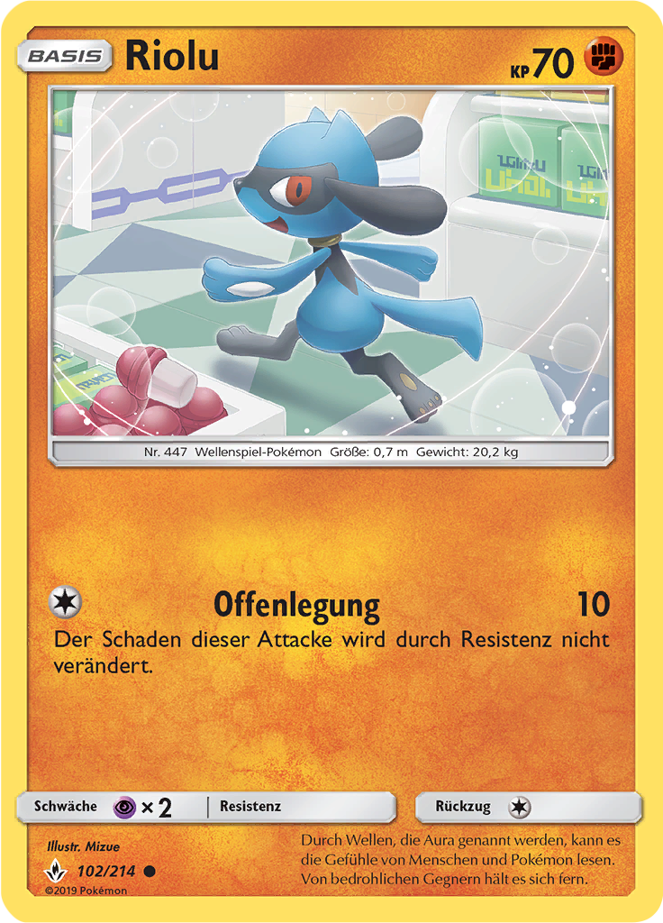 Riolu (Reverse Holo)