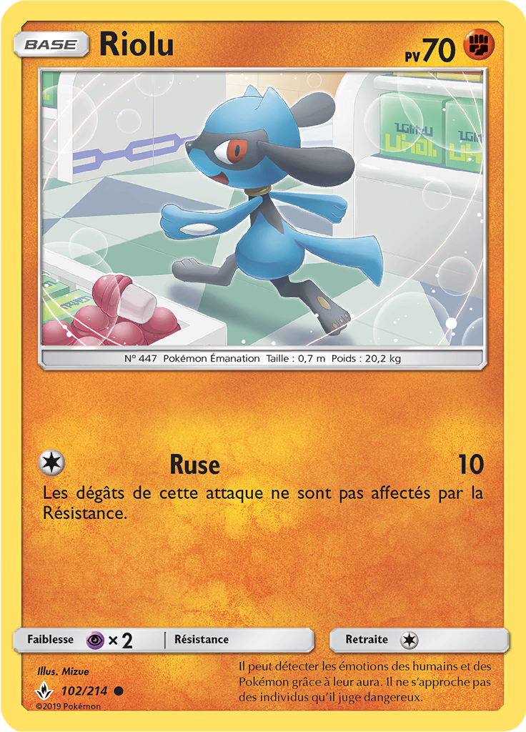 Riolu (Reverse Holo)