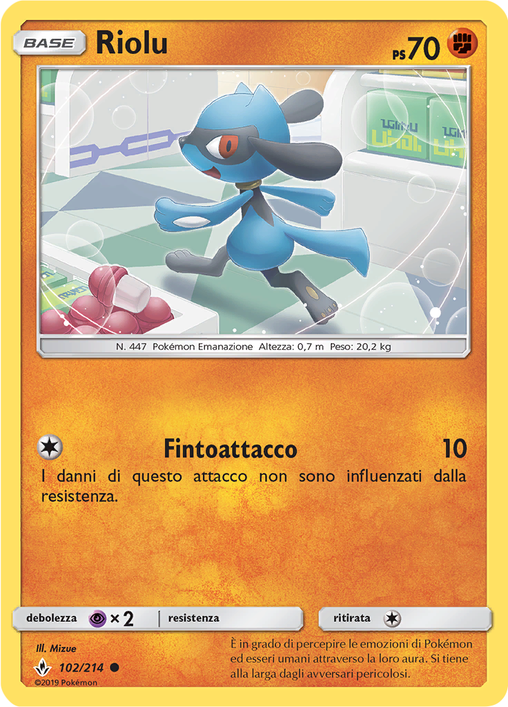 Riolu (Reverse Holo)