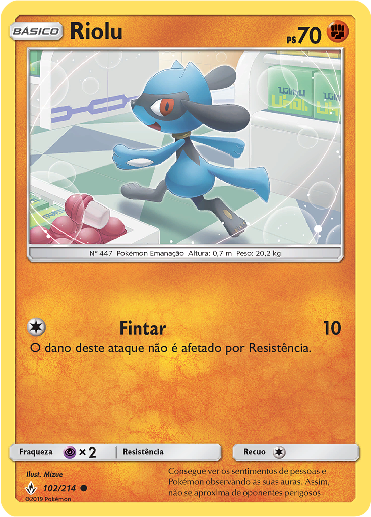 Riolu (Reverse Holo)