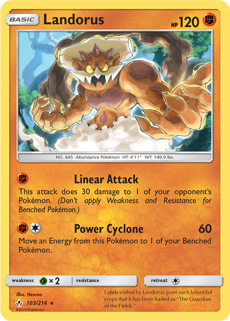 Landorus (Reverse Holo)