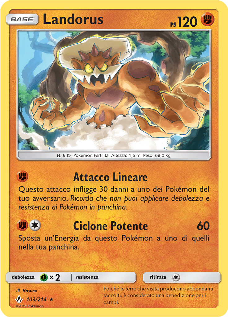 Landorus (Reverse Holo)
