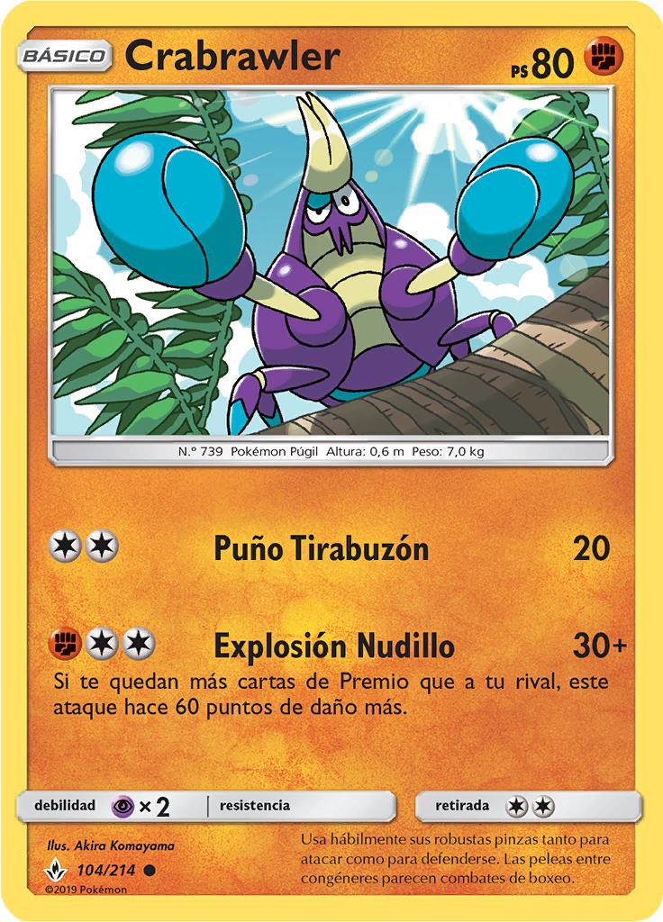 Crabrawler (Reverse Holo)