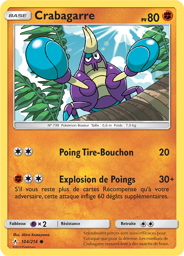 Crabagarre (Reverse Holo)