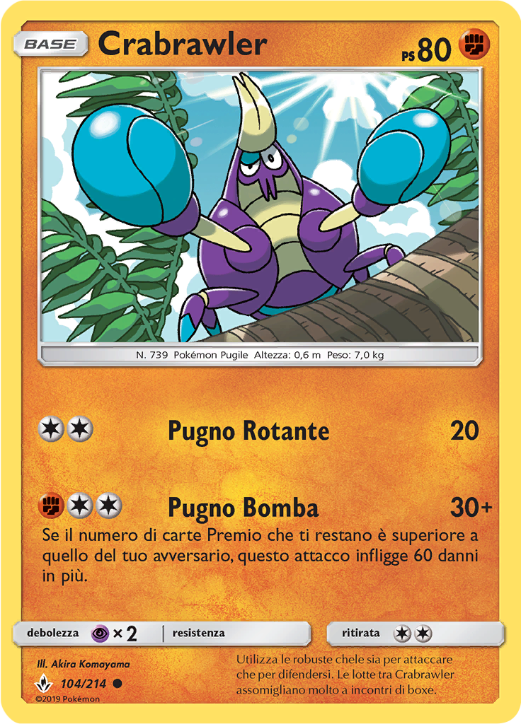 Crabrawler (Reverse Holo)