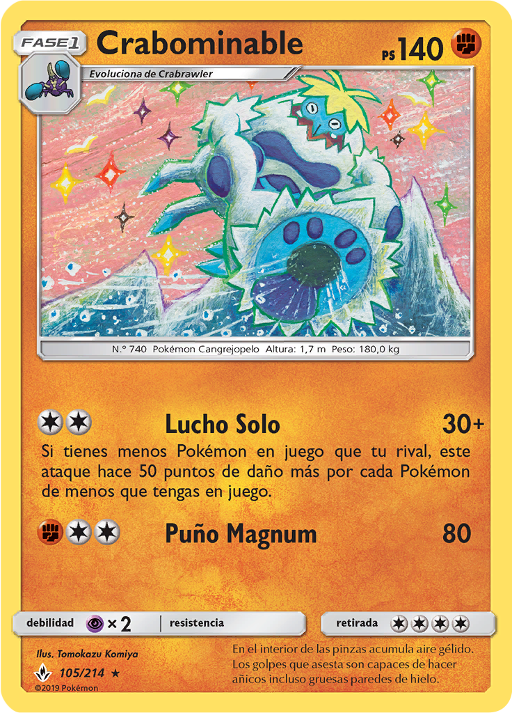 Crabominable (Reverse Holo)
