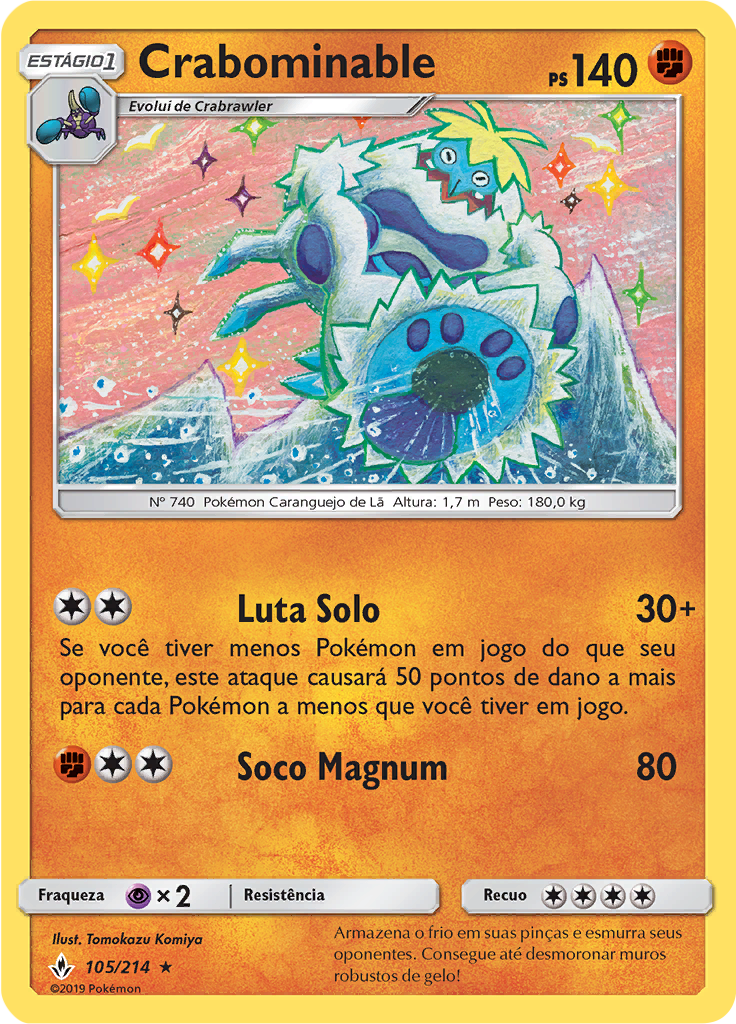 Crabominable (Reverse Holo)