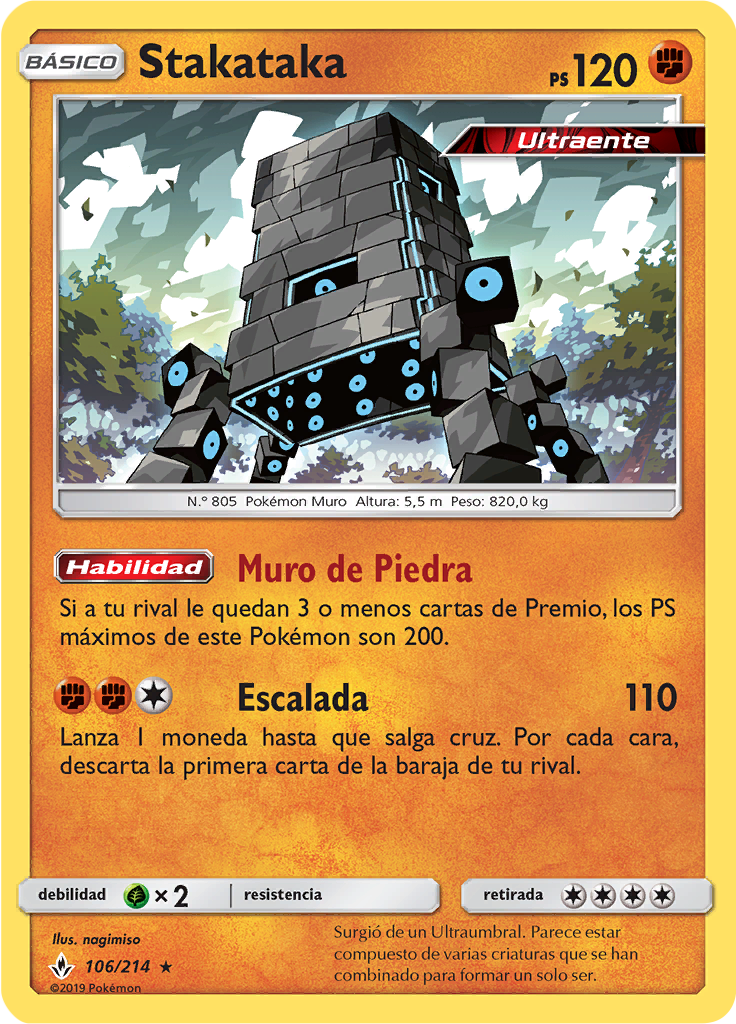Stakataka (Reverse Holo)