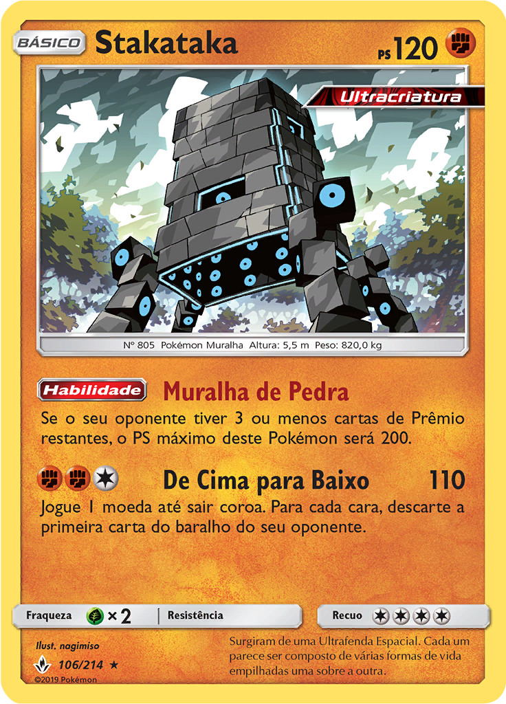 Stakataka (Reverse Holo)