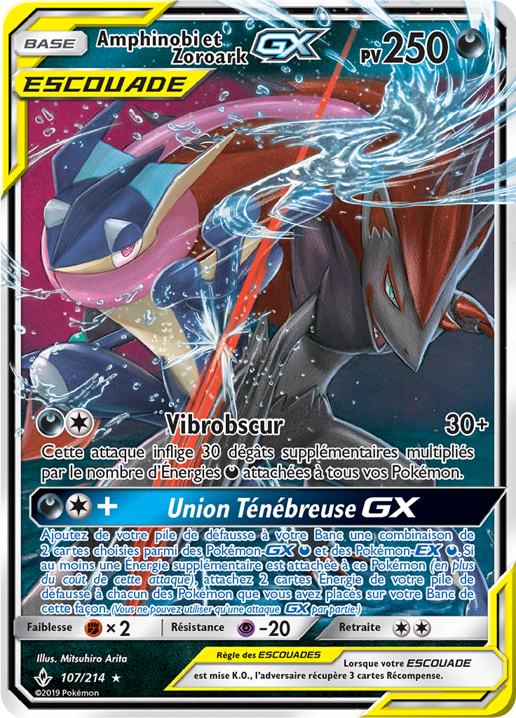 Amphinobi et Zoroark GX
