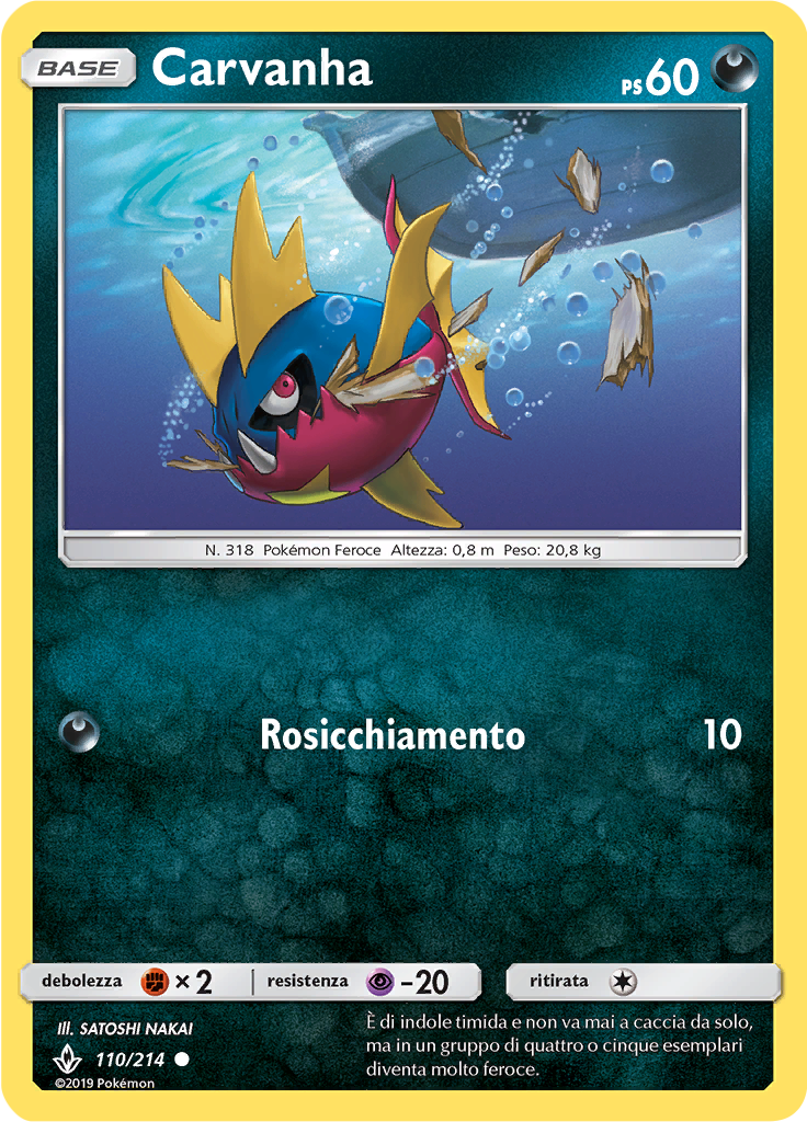 Carvanha (Reverse Holo)