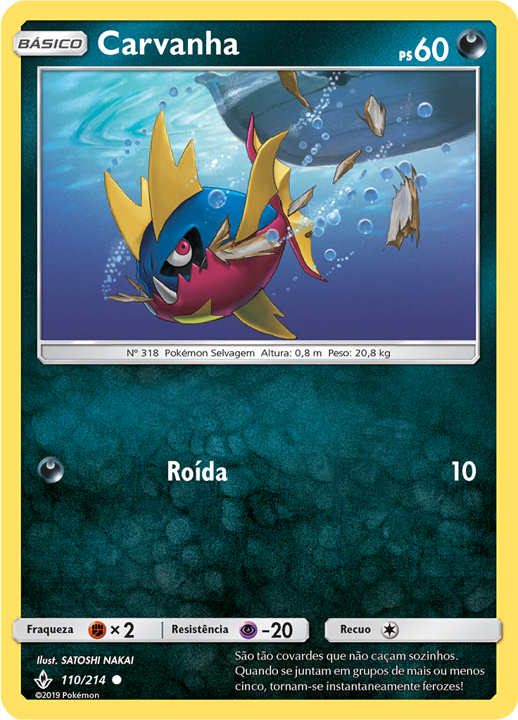 Carvanha (Reverse Holo)
