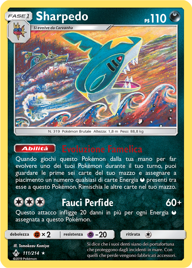 Sharpedo (Reverse Holo)