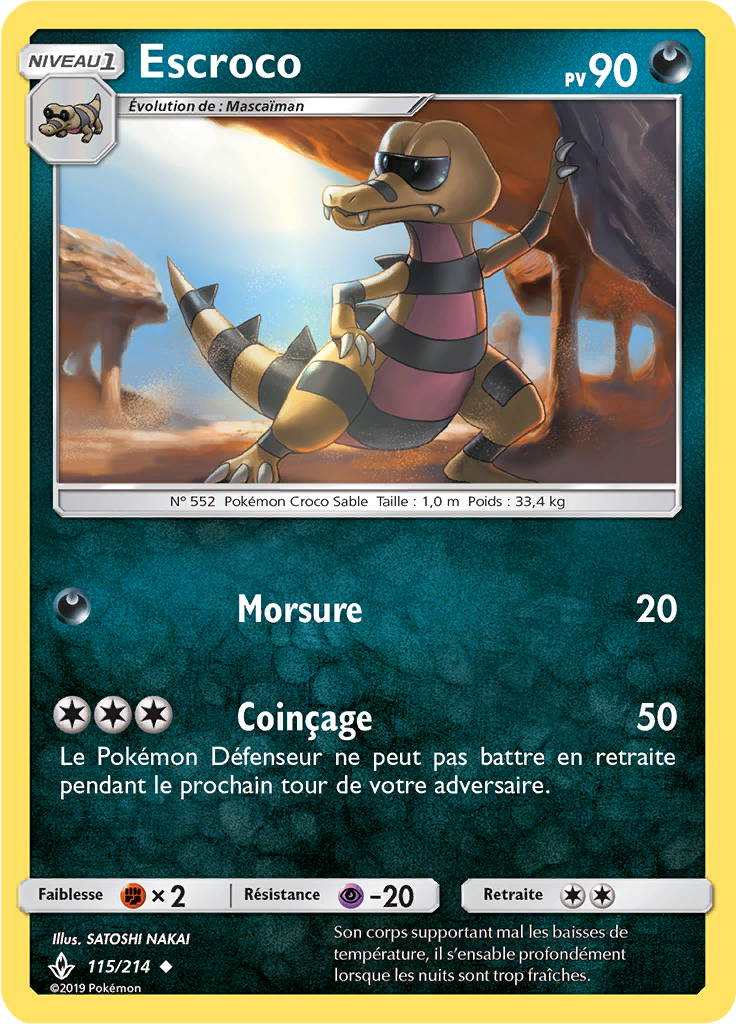Escroco (Reverse Holo)