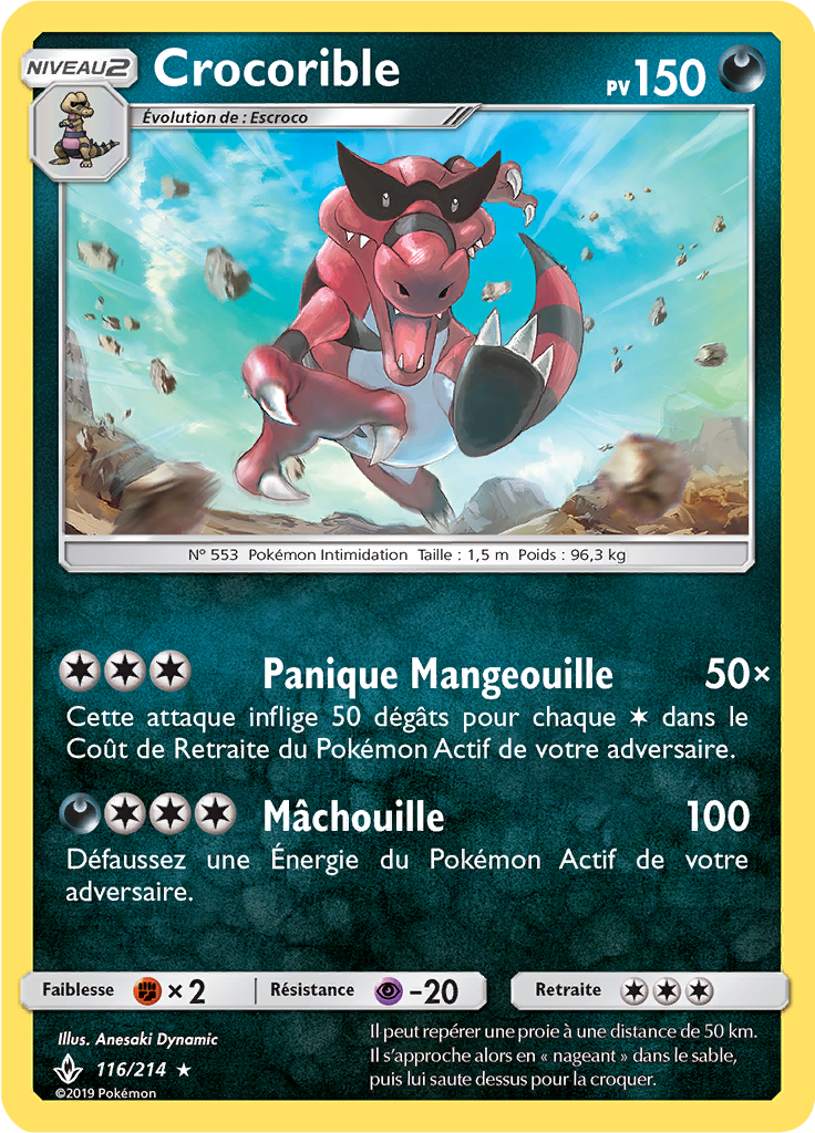 Crocorible (Reverse Holo)
