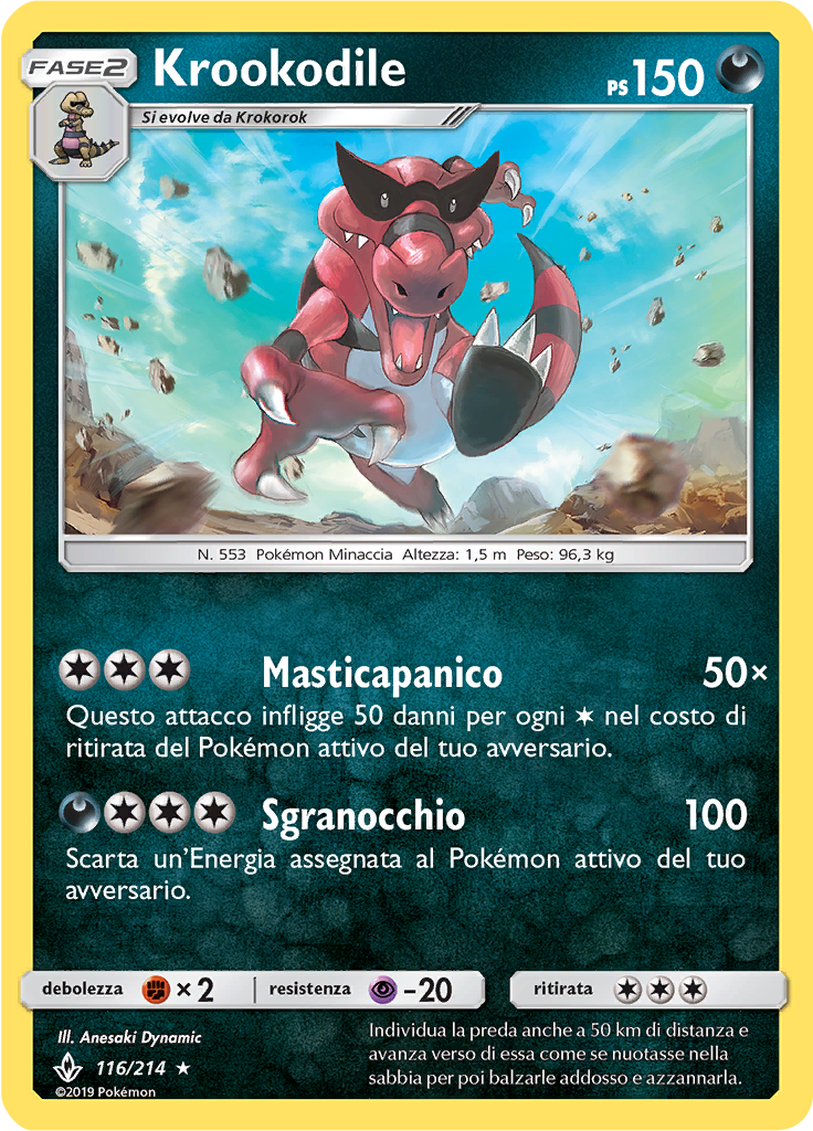 Krookodile (Reverse Holo)