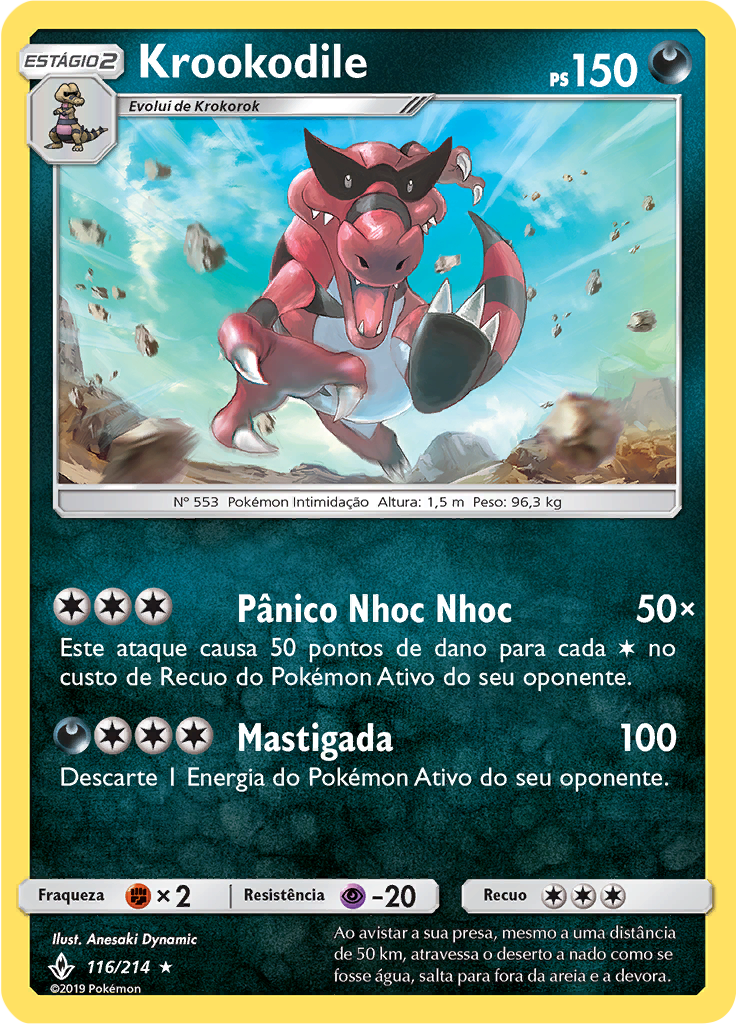 Krookodile (Reverse Holo)