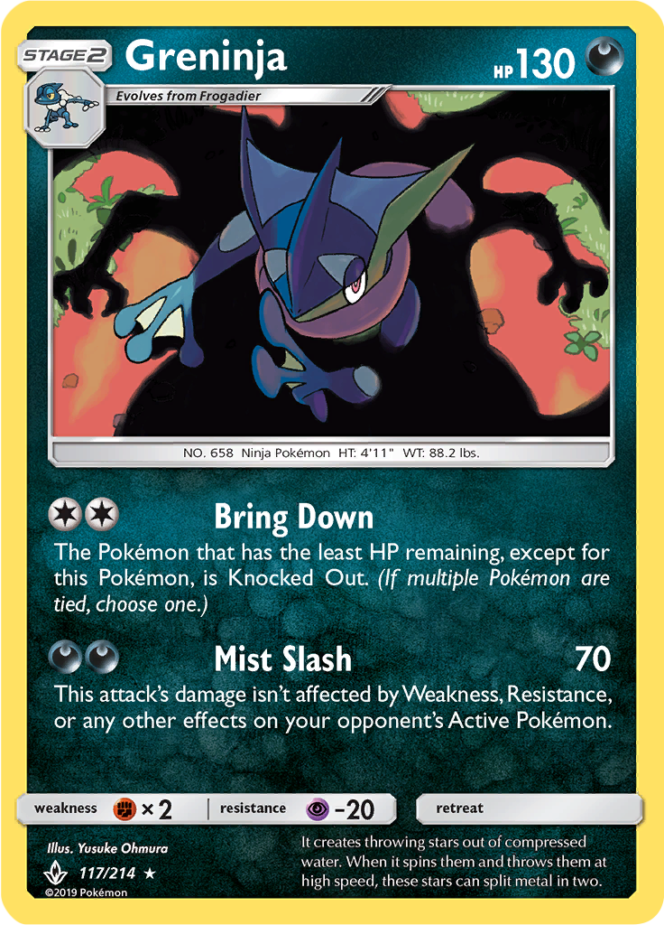 Greninja (Reverse Holo)