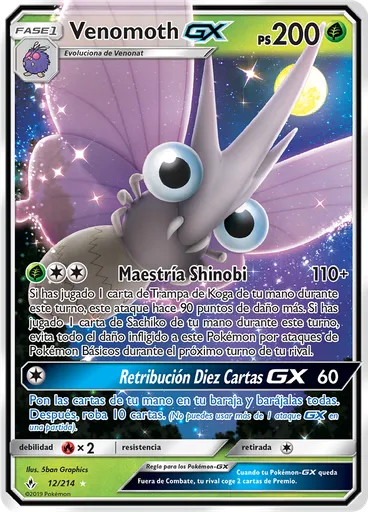 Venomoth GX