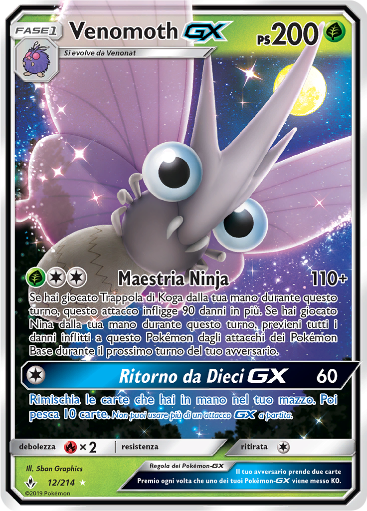 Venomoth GX
