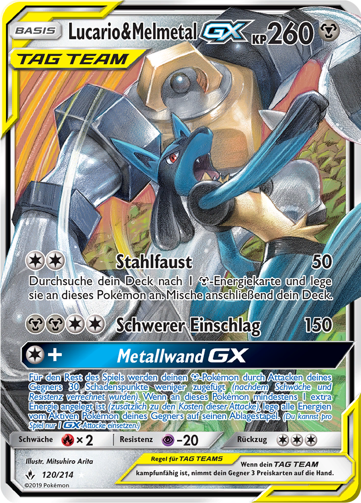 Lucario & Melmetal GX
