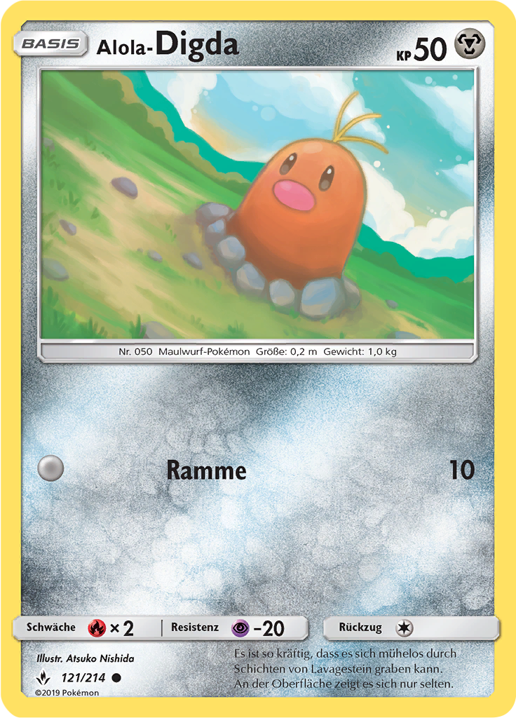 Alola-Digda (Reverse Holo)