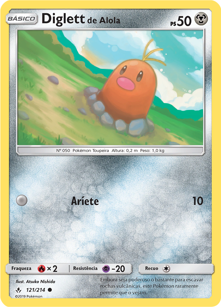 Diglett de Alola (Reverse Holo)
