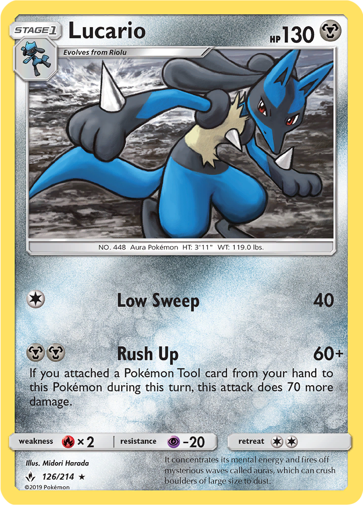Lucario (Reverse Holo)