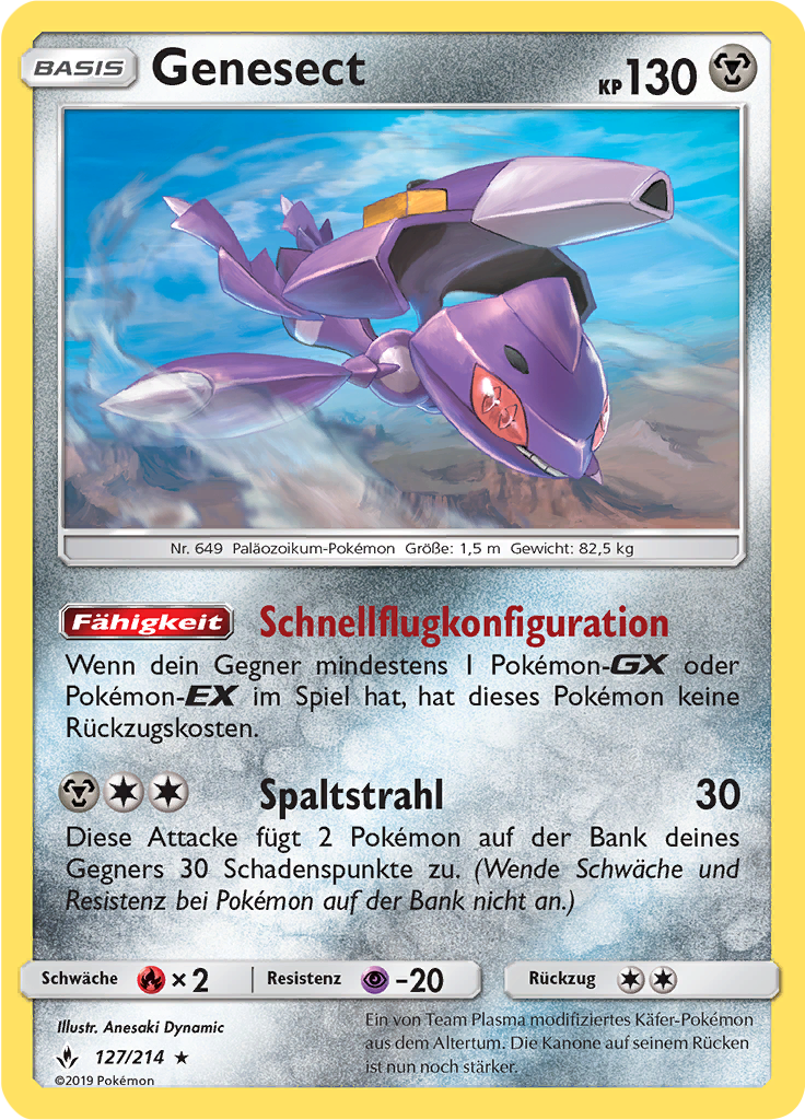 Genesect (Reverse Holo)