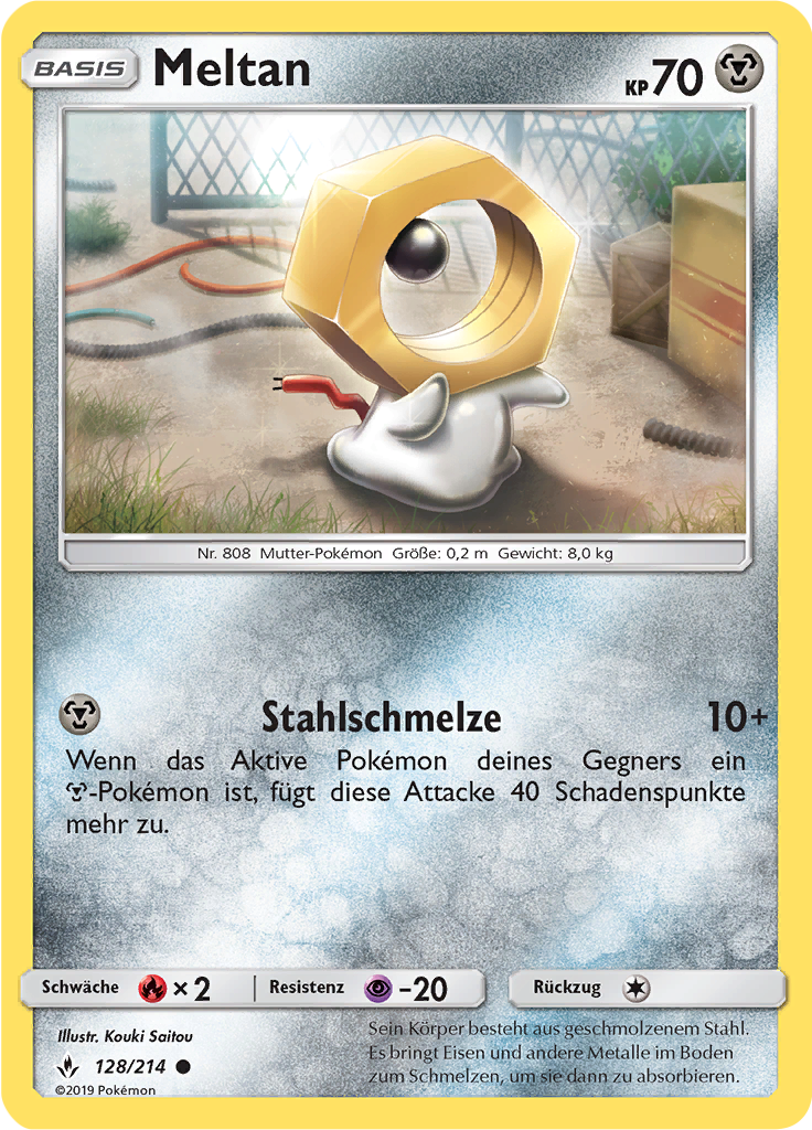 Meltan (Reverse Holo)