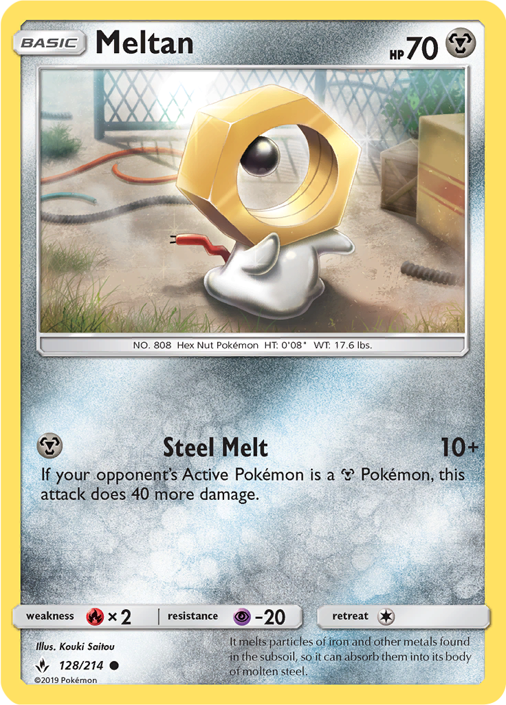 Meltan (Reverse Holo)