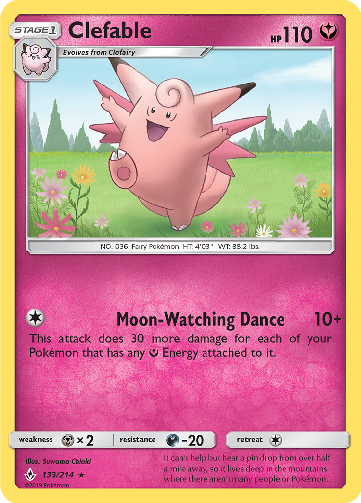 Clefable (Reverse Holo)