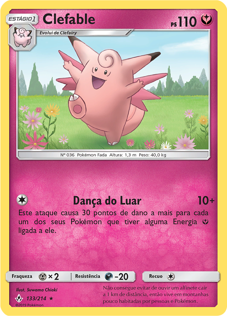 Clefable (Reverse Holo)