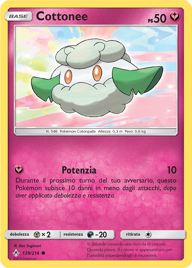 Cottonee (Reverse Holo)