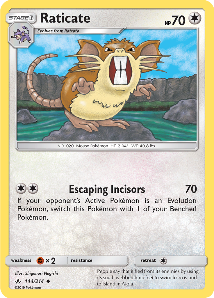 Raticate (Reverse Holo)