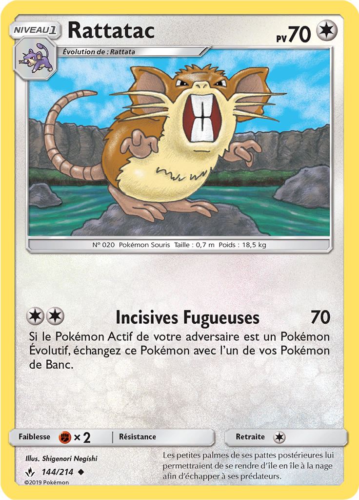 Rattatac (Reverse Holo)