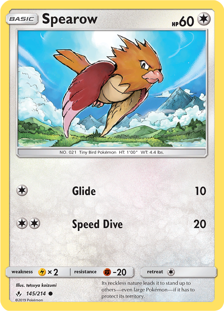 Spearow (Reverse Holo)