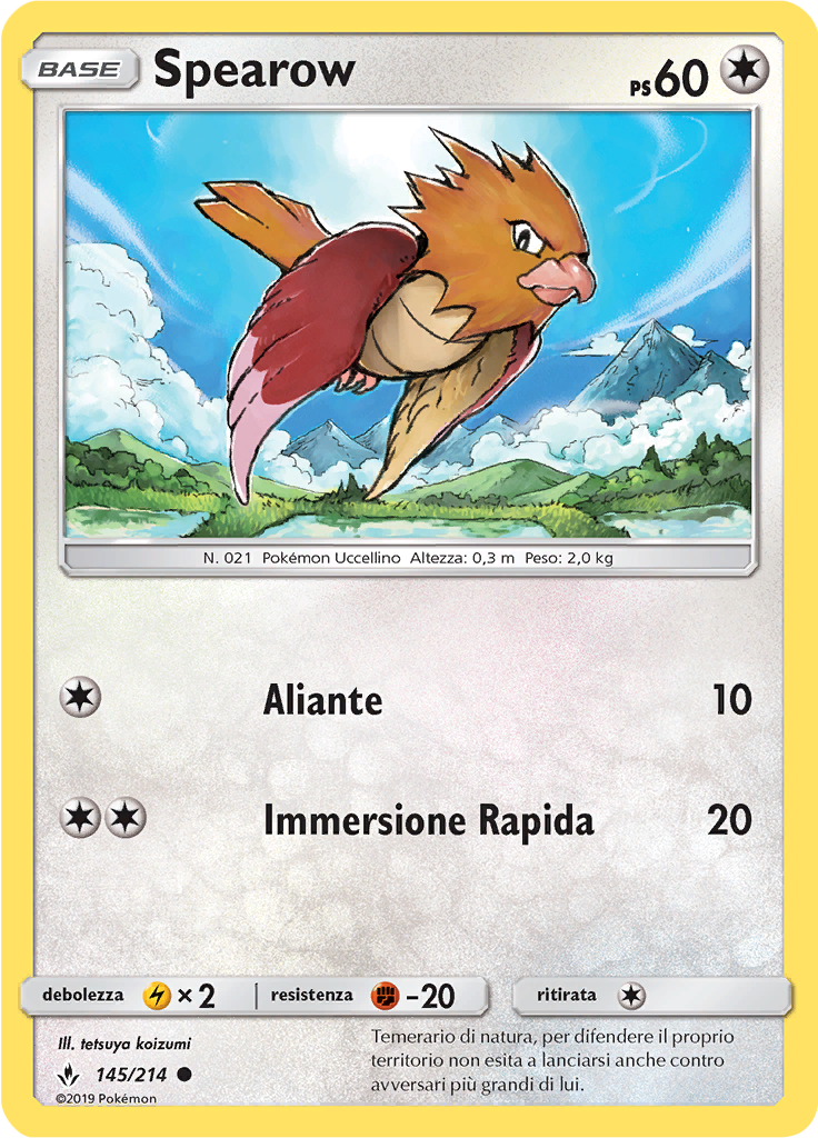 Spearow (Reverse Holo)