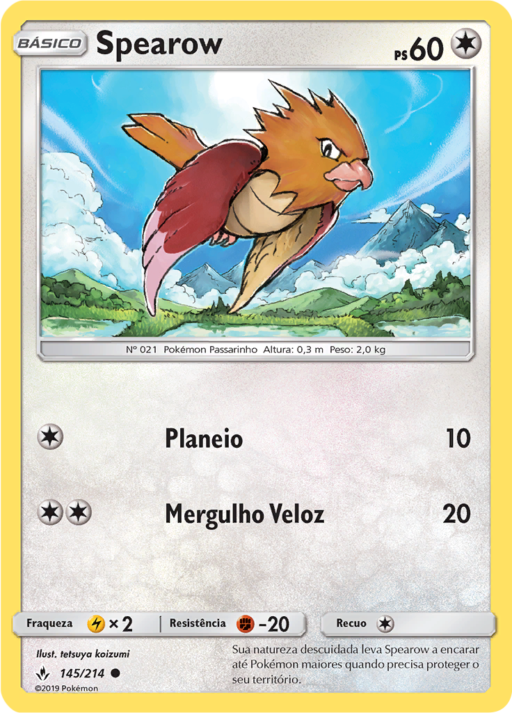 Spearow (Reverse Holo)