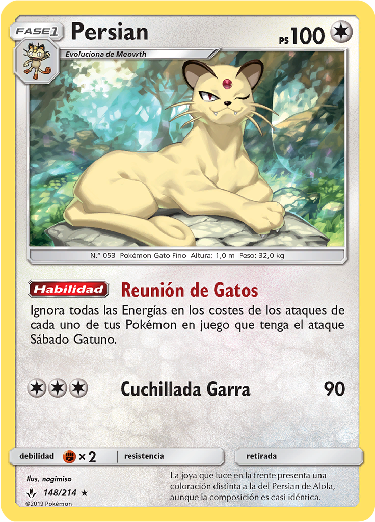 Persian (Reverse Holo)