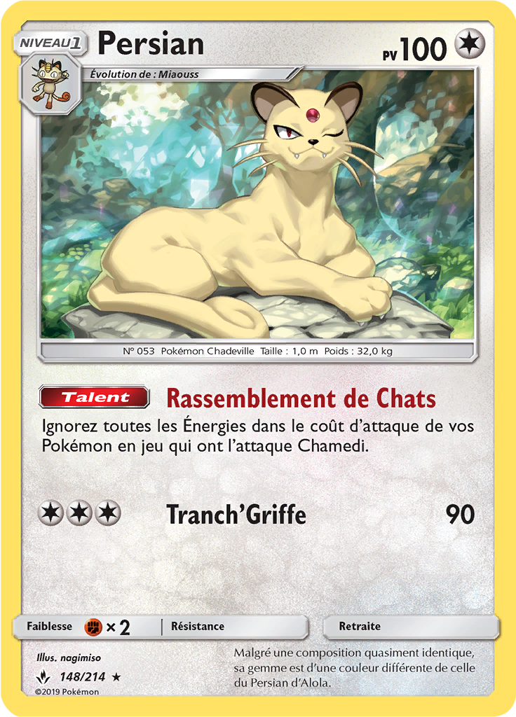Persian (Reverse Holo)