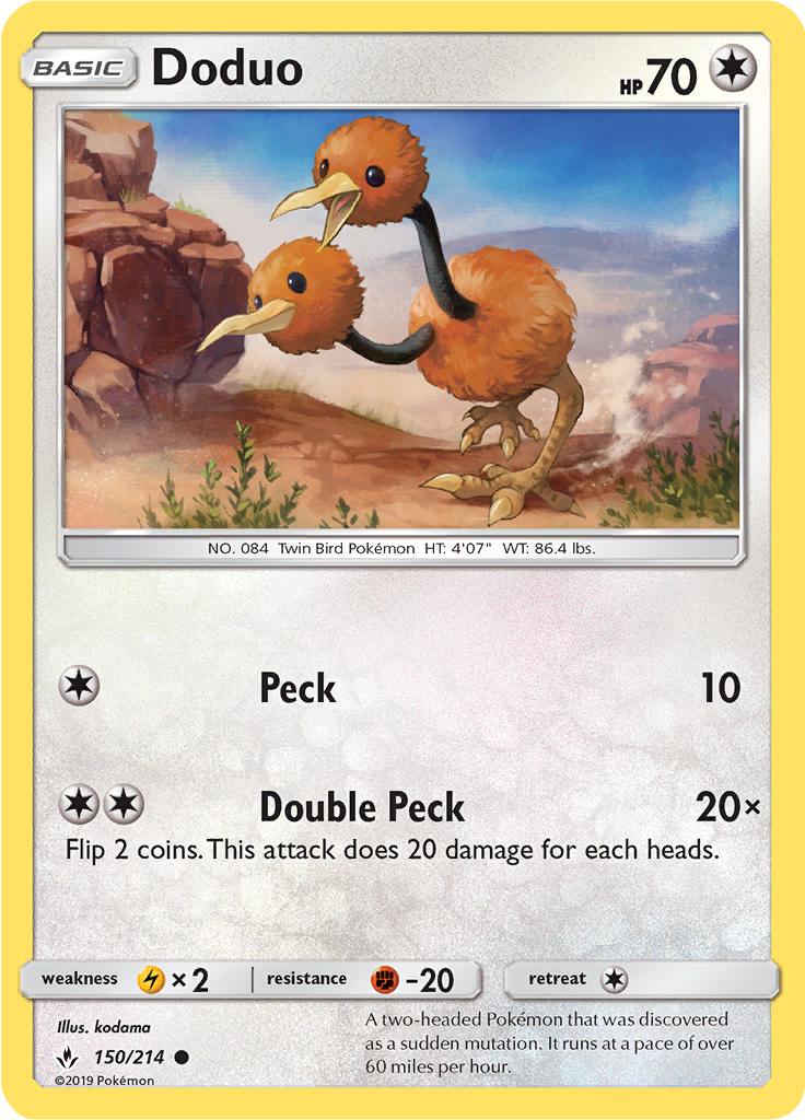 Doduo (Reverse Holo)