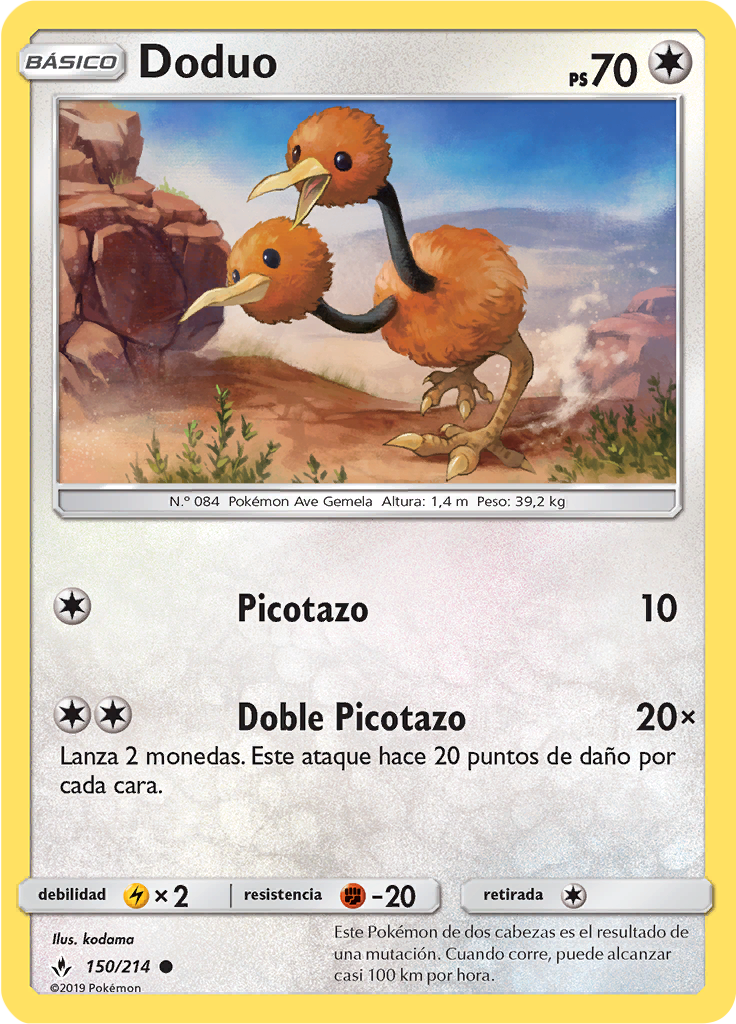 Doduo (Reverse Holo)