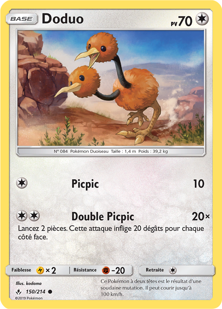 Doduo (Reverse Holo)