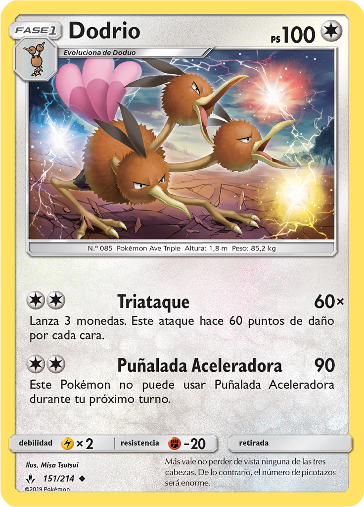 Dodrio (Reverse Holo)
