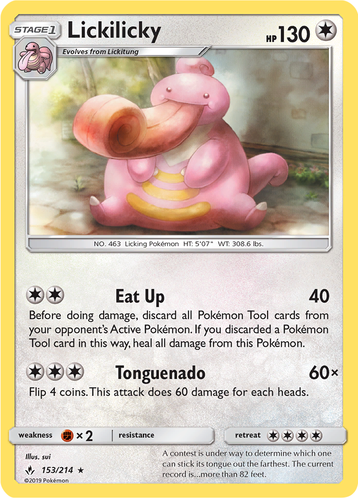 Lickilicky (Reverse Holo)