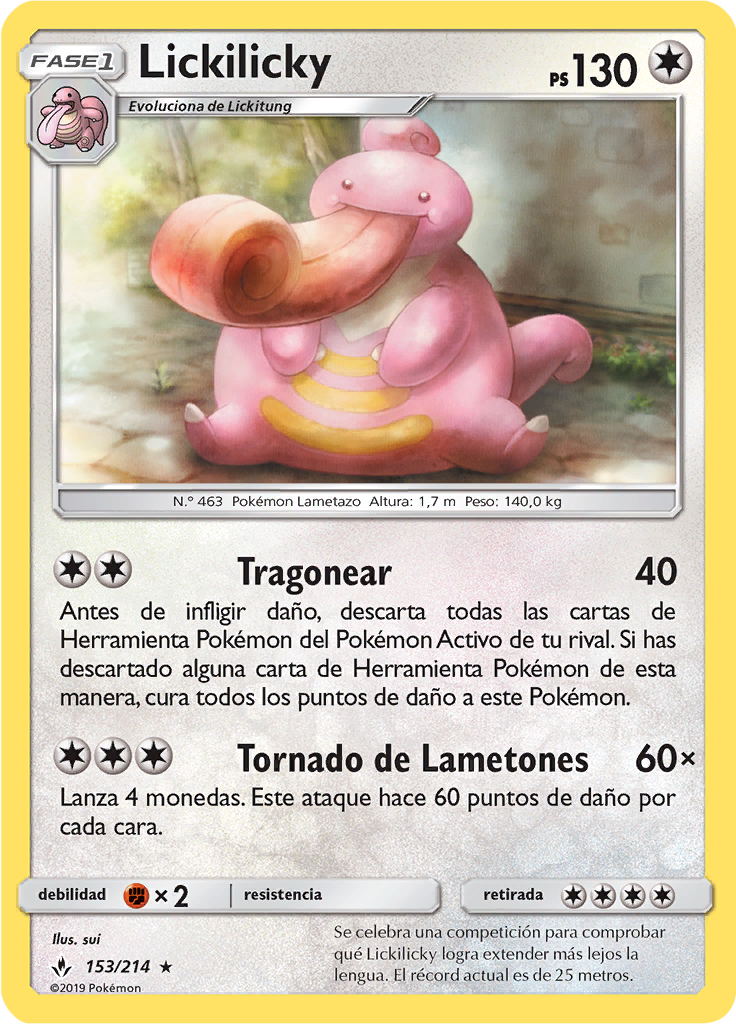 Lickilicky (Reverse Holo)