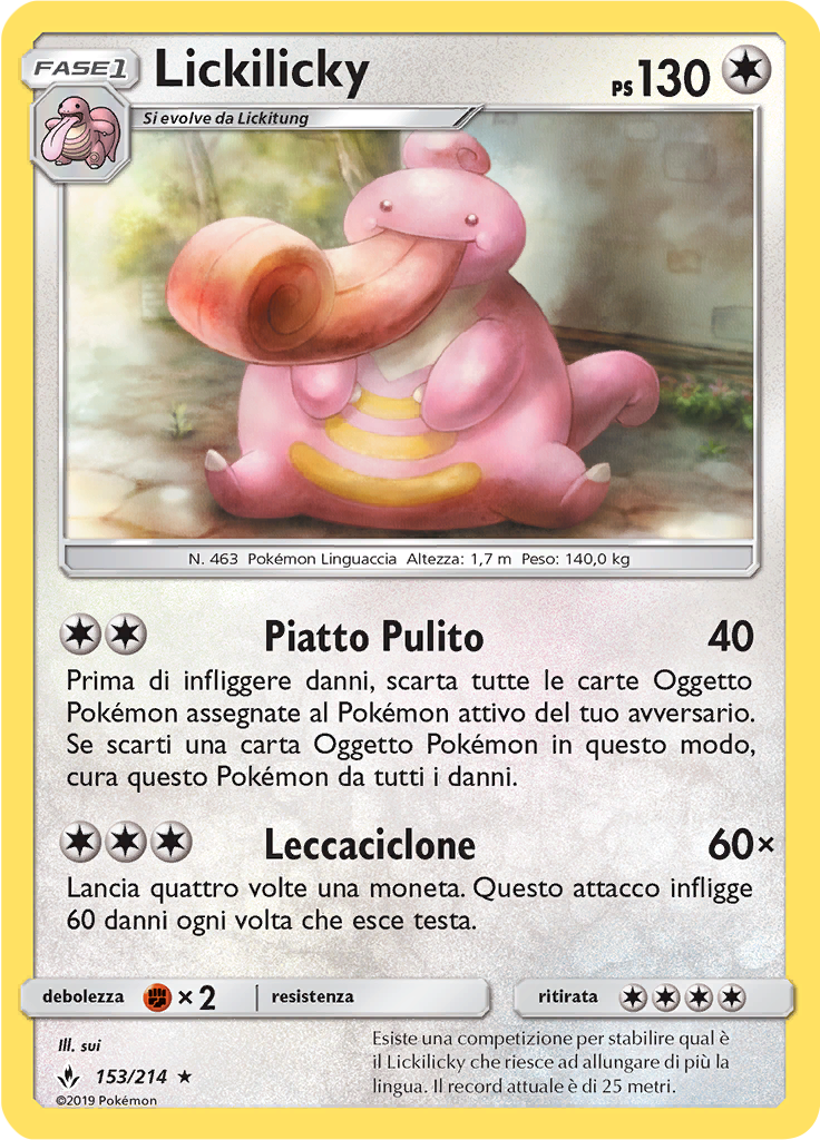 Lickilicky (Reverse Holo)